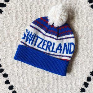 Switzerland Hat with Pom Pom